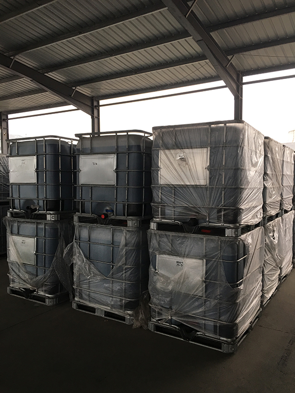 Storage liquid sulphur black eyu