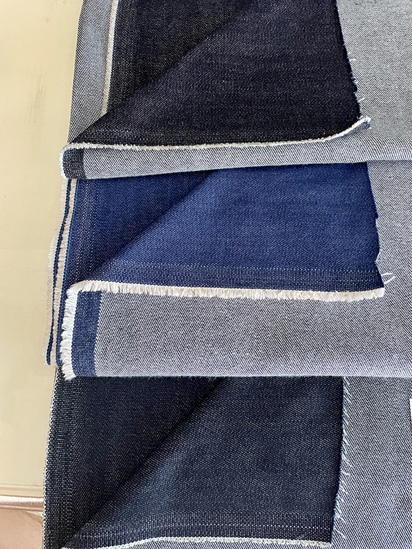 Liquid indigo dyeing fabricj00