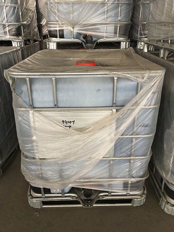 IBC TANK liquid sulphur black beq